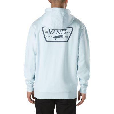 Vans Full Patched Pullover Hoodie (baby Blue)