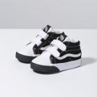 Vans Toddler Color Block Sk8-mid Reissue V (black/true White)