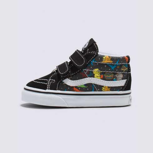 Vans Toddler Sk8-mid Reissue V (dino Asphalt/white)