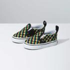 Vans Toddler Slip-on V (gradient Rainbow Check Black)