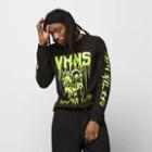 Vans Glaring Eyes Long Sleeve T-shirt (black)