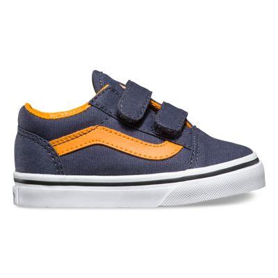 Vans Toddlers Sport Pop Old Skool V (parisian Night/dark Cheddar)