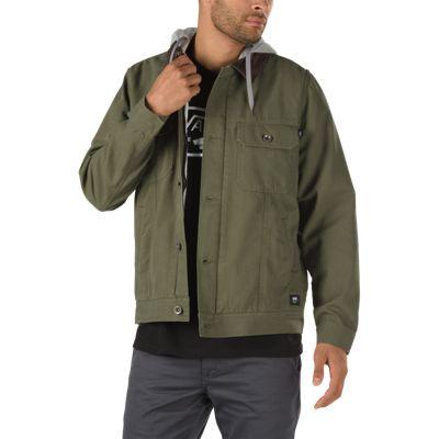 Vans Precept Hooded Jacket (grape Leaf)