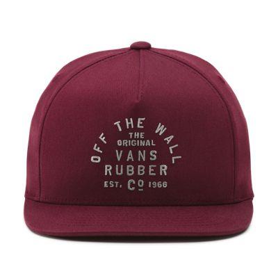 Vans Boys Rubber Co Flexfit Hat (port Royale)