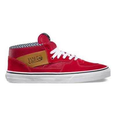 Vans Shoes Waxed Canvas Half Cab (chili Pepper)