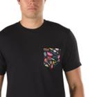 Vans Mens Shoes Skate Shoes Mens Shoes Mens Sandals Truth T-shirt (black)