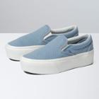 Vans Xl Knit Classic Slip-on Stackform (ashley Blue)