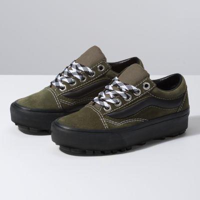Vans 90s Retro Old Skool Lug Platform (grape Leaf/true White)