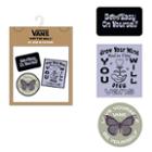 Vans Team Wellness Patches 3 Pack (purple Sky)