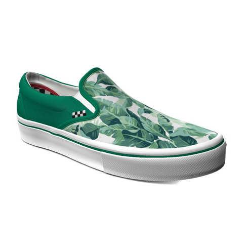Vans Customs Leaf Me Alone Skate Slip-on (customs)