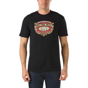 Vans Mens Shoes Skate Shoes Mens Shoes Mens Sandals Regal Artois T-shirt (black)