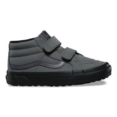 Vans Kids Sk8-mid Reissue V Mte (vansbuck Forged Iron Black)