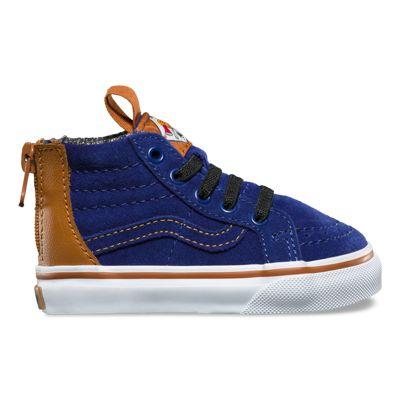 Vans Toddler Mte Sk8-hi Zip (blue Depths)