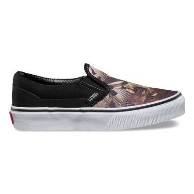 Vans Kids Triceratops Slip-on (black/true White)