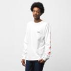 Vans Gradient Skull Long Sleeve T-shirt (white)