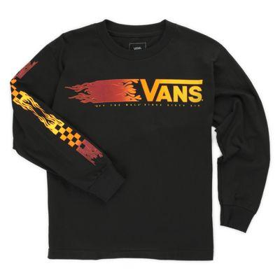Vans Boys Flame Pack Longsleeve T-shirt (black)