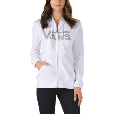 Vans Authentic Zip Hoodie (white)