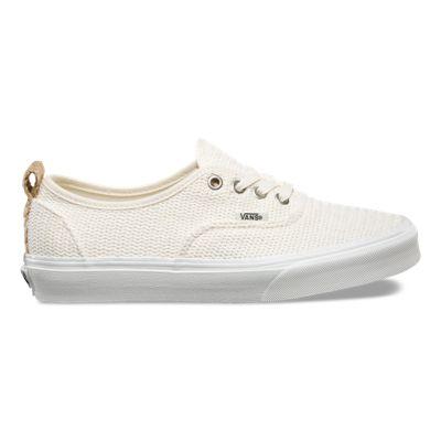 Vans Basket Weave Authentic Pt (marshmallow)