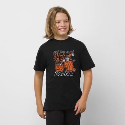 Vans Kids Glow Pumpkin T-shirt (black)