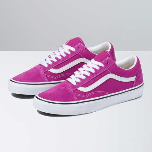 Vans Old Skool (fuchsia Red/true White)
