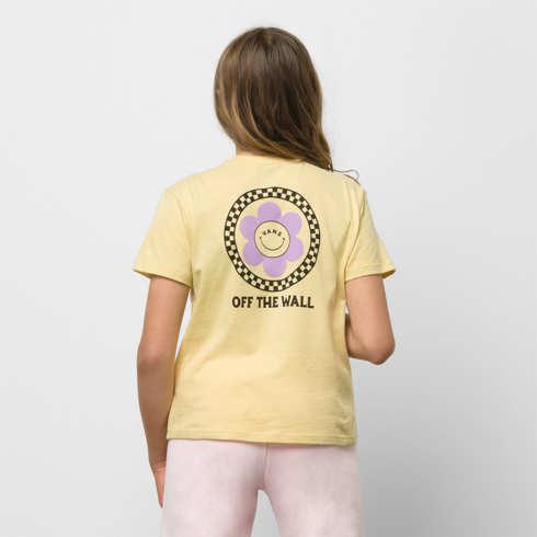 Vans Kids Radically Happy Crew Tee (raffia)