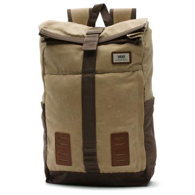 Vans Plot Roll Top Backpack (khaki-rain Drum)