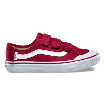 Vans Womens Black Ball V (tibetan Red)