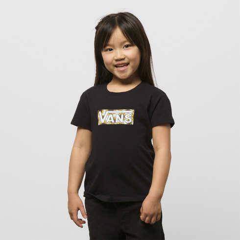 Vans Little Kids Funflower Tee (black)