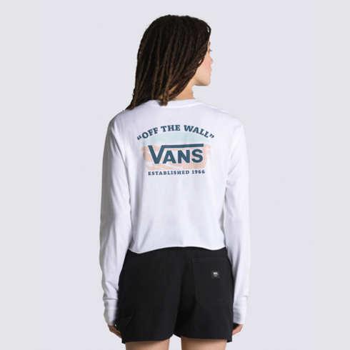 Vans Mountain Sky Long Sleeve Tee (white)