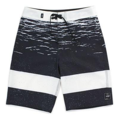 Vans Boys Era 18 Boardshort (white Dark Water)