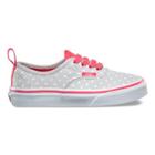 Vans Kids Micro Heart Authentic Elastic Lace (micro Chip/paradise Pink)