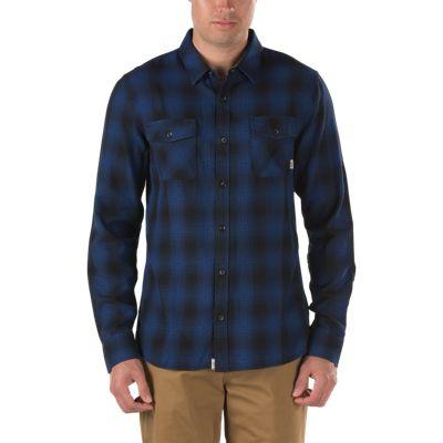 Vans Monterey Buttondown Shirt (black/exblusive) Mens T-shirts