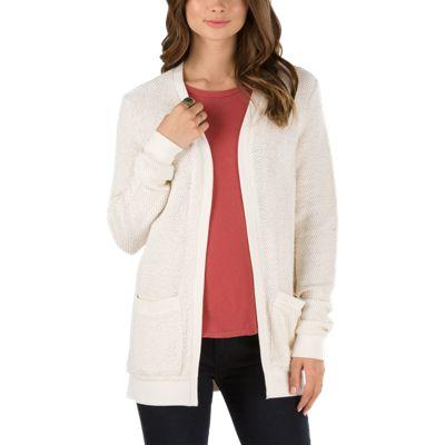 Vans Network Cardigan (white Sand)