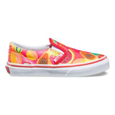 Vans Kids Glitter Fruits Slip-on (multi/true White)