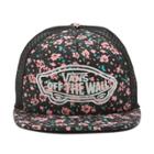 Vans Beach Girl Trucker Hat (black Daydream Floral)