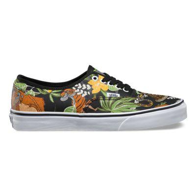 Vans Mens Shoes Skate Shoes Mens Shoes Mens Sandals Disney Authentic (the Jungle Book/black)