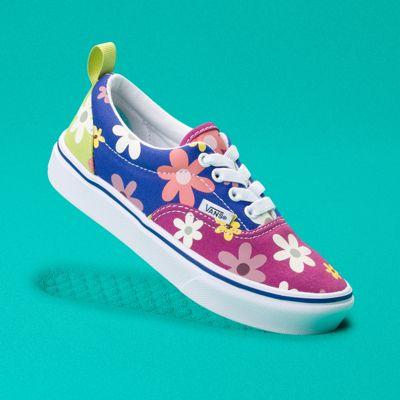 Vans Kids Floral Comfycush Era Elastic Lace (multi)