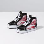 Vans Toddler Otw Quarter Sk8-hi Zip (heel Scab/black/true White)