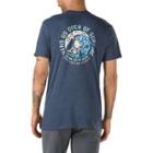 Vans 2018 Vuso Dirty Bird Short Sleeve T-shirt (navy Heather)