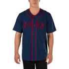 Vans Infield Baseball Jersey (dress Blues-rhubarb)