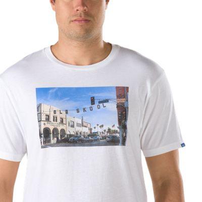 Vans Mens Shoes Skate Shoes Mens Shoes Mens Sandals Legacies T-shirt (white)