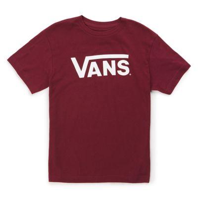 Vans Boys Vans Classic Tee (burgundy/white)