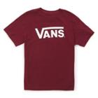 Vans Boys Vans Classic Tee (burgundy/white)