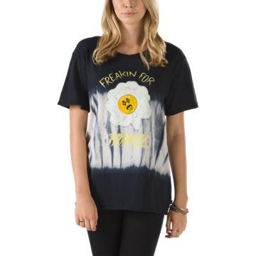 Vans Mens Shoes Skate Shoes Mens Shoes Mens Sandals Freakin For Friday Boyfriend T-shirt (black) Womens Tank Tops