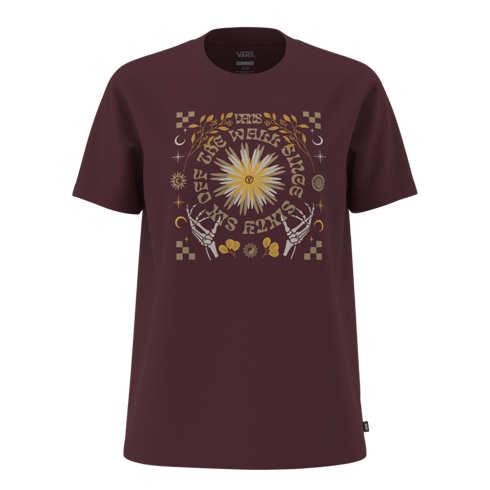 Vans Fall Out Crew Tee (burgundy)