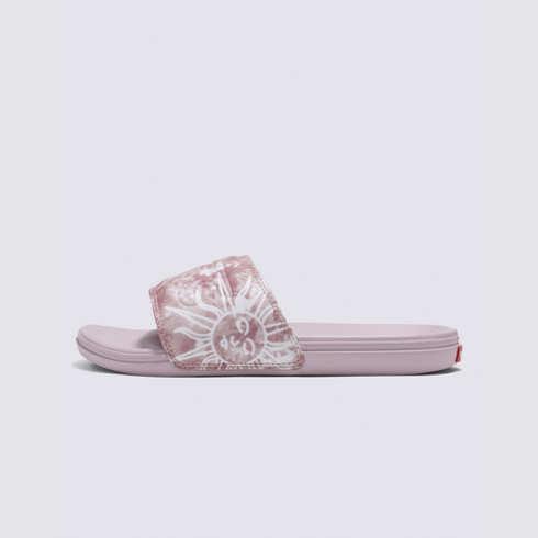 Vans Tie-dye La Costa Slide-on Sandal (light Purple)