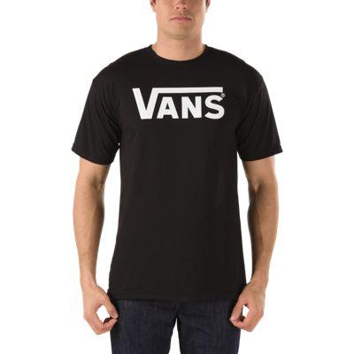 Vans Mens Shoes Skate Shoes Mens Shoes Mens Sandals Classic Tee (black/white)