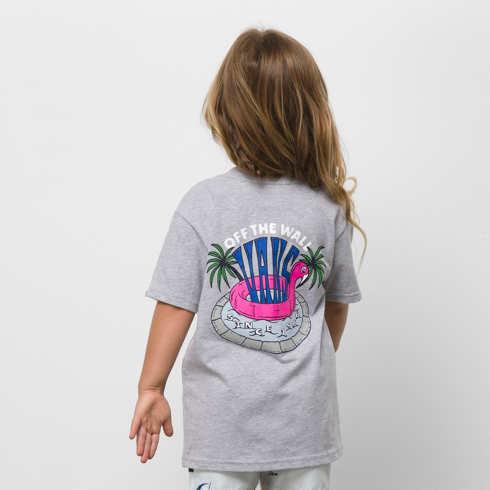 Vans Little Kids Vans Pool Party T-shirt (athletic Heather)