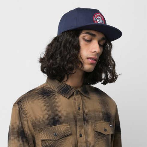 Vans The Original Snapback Hat (dress Blues)