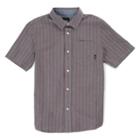 Vans Boys Houser Buttondown Shirt (port Royale Stripe)